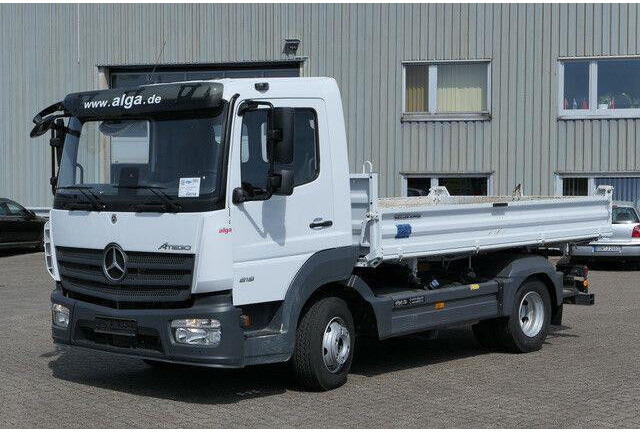 Mercedes-Benz 818 K Atego 4x2, Meiller, 19tkm, 2x AHK, Klima - Tippbil lastbil: bild 4 Mercedes-Benz 818 K Atego 4x2, Meiller, 19tkm, 2x AHK, Klima - Tippbil lastbil: bild 4