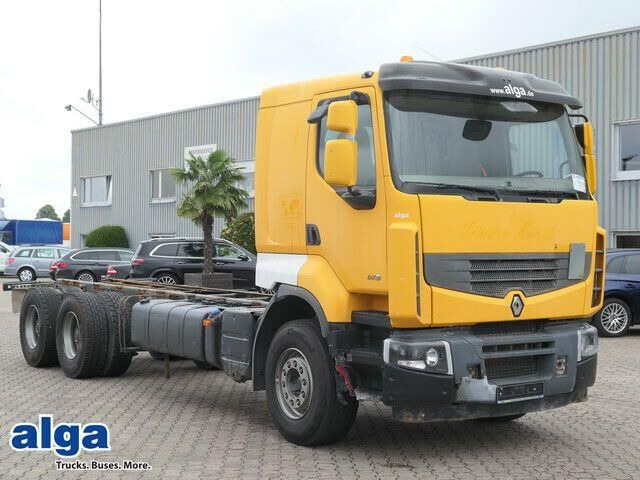Renault 460 Premium Lander 6x4, Retarder, 10Räder, Klima - Chassi lastbil: bild 1 Renault 460 Premium Lander 6x4, Retarder, 10Räder, Klima - Chassi lastbil: bild 1