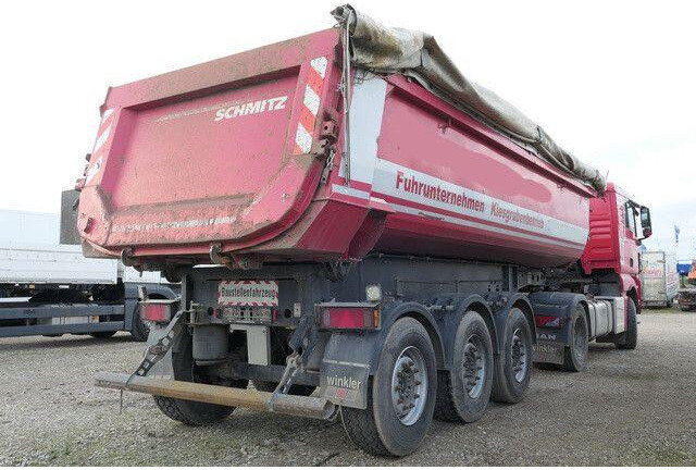 Schmitz Cargobull SKI 24 SL 7.2, Stahl, 26m³, Schlammdicht, Lift - Tippbil semitrailer: bild 4 Schmitz Cargobull SKI 24 SL 7.2, Stahl, 26m³, Schlammdicht, Lift - Tippbil semitrailer: bild 4