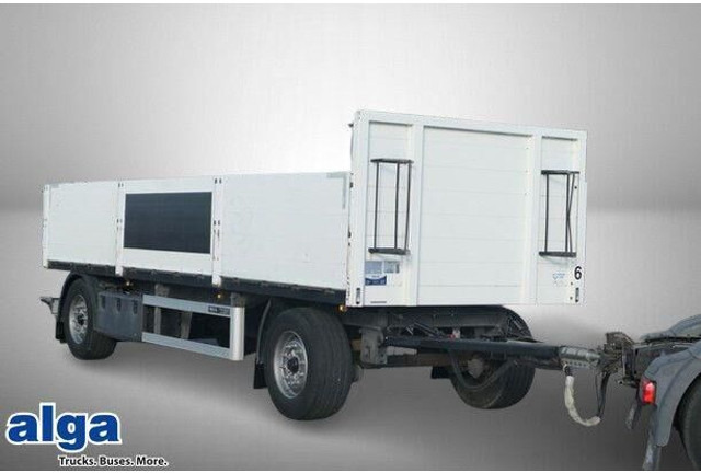 Wilken A18-4-3, Verzinkt, Luftfederung,Baustoffe - Flaksläp: bild 1 Wilken A18-4-3, Verzinkt, Luftfederung,Baustoffe - Flaksläp: bild 1