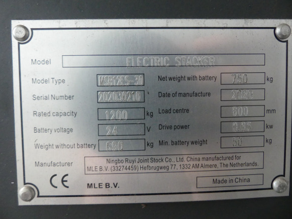 Gerbeur LM Electric stacker - Staplare: bild 4 Gerbeur LM Electric stacker - Staplare: bild 4
