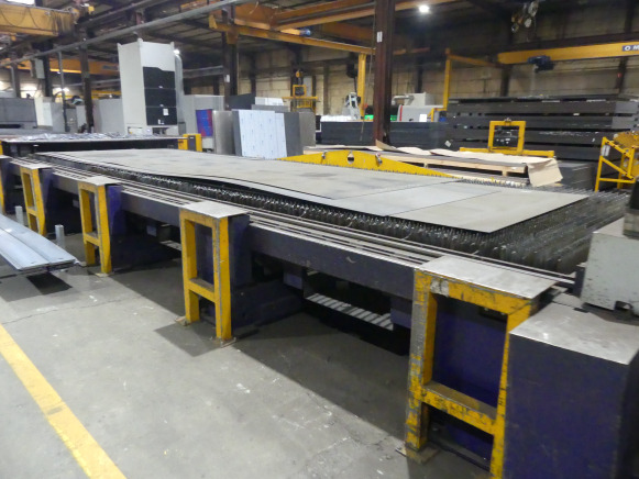 Machine de découpe laser CO² avec refroidisseur et aspiration de fumée Bystronic Bylaser 6000 - Metallbearbetningsmaskin: bild 3 Machine de découpe laser CO² avec refroidisseur et aspiration de fumée Bystronic Bylaser 6000 - Metallbearbetningsmaskin: bild 3