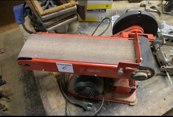 Ponceuse à bande + lapidaire Einhell TC-US 400 - Träbearbetningsmaskin: bild 2 Ponceuse à bande + lapidaire Einhell TC-US 400 - Träbearbetningsmaskin: bild 2