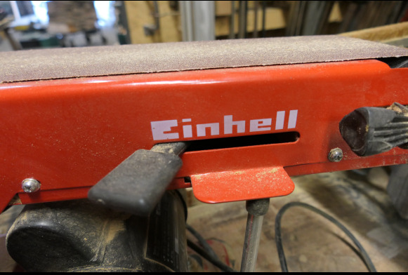 Ponceuse à bande + lapidaire Einhell TC-US 400 - Träbearbetningsmaskin: bild 5 Ponceuse à bande + lapidaire Einhell TC-US 400 - Träbearbetningsmaskin: bild 5