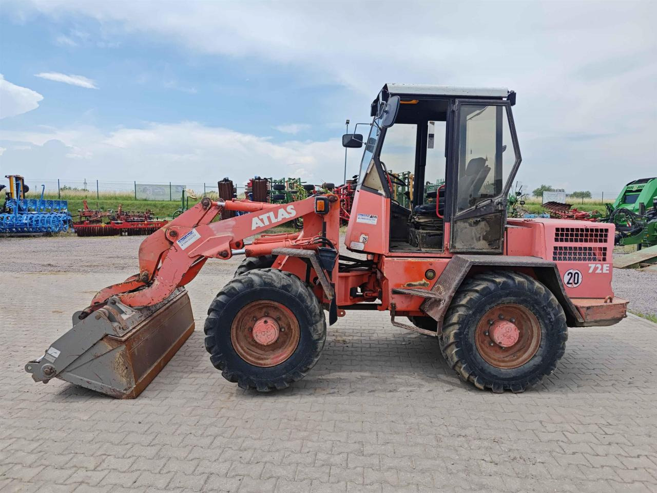 Atlas 72E - Hjullastare: bild 4 Atlas 72E - Hjullastare: bild 4