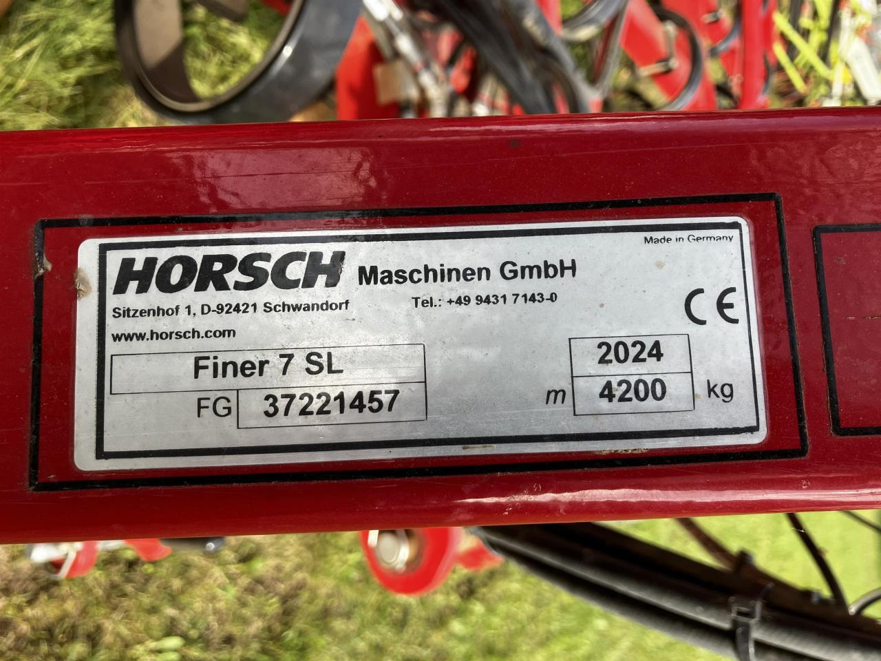 Kultivator Horsch Finer 7 SL: bild 10