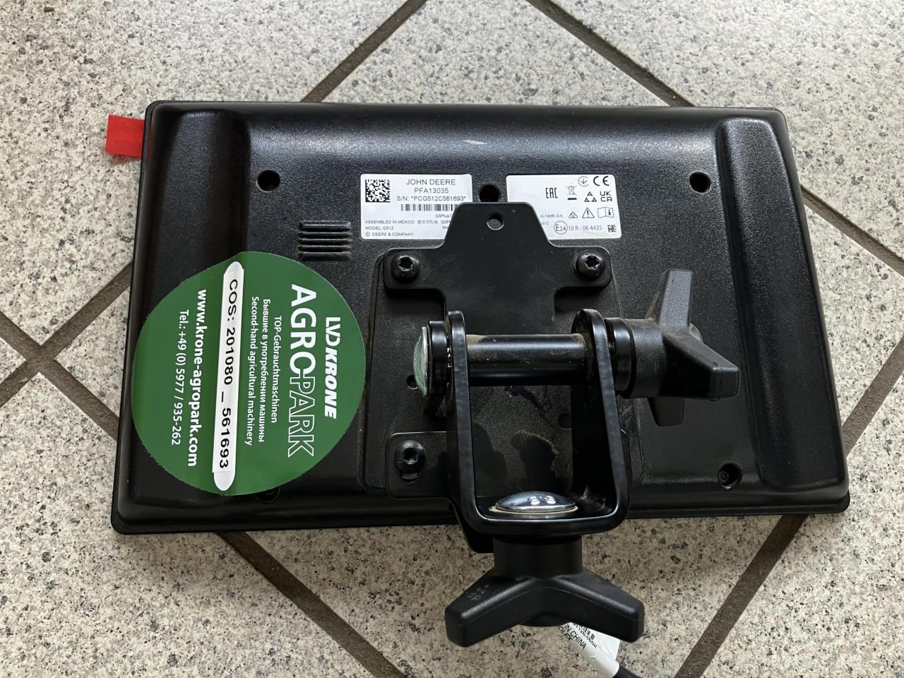 John Deere G5 Plus Zusatzdisplay - Navigationssystem för Lantbruksmaskiner: bild 2 John Deere G5 Plus Zusatzdisplay - Navigationssystem för Lantbruksmaskiner: bild 2