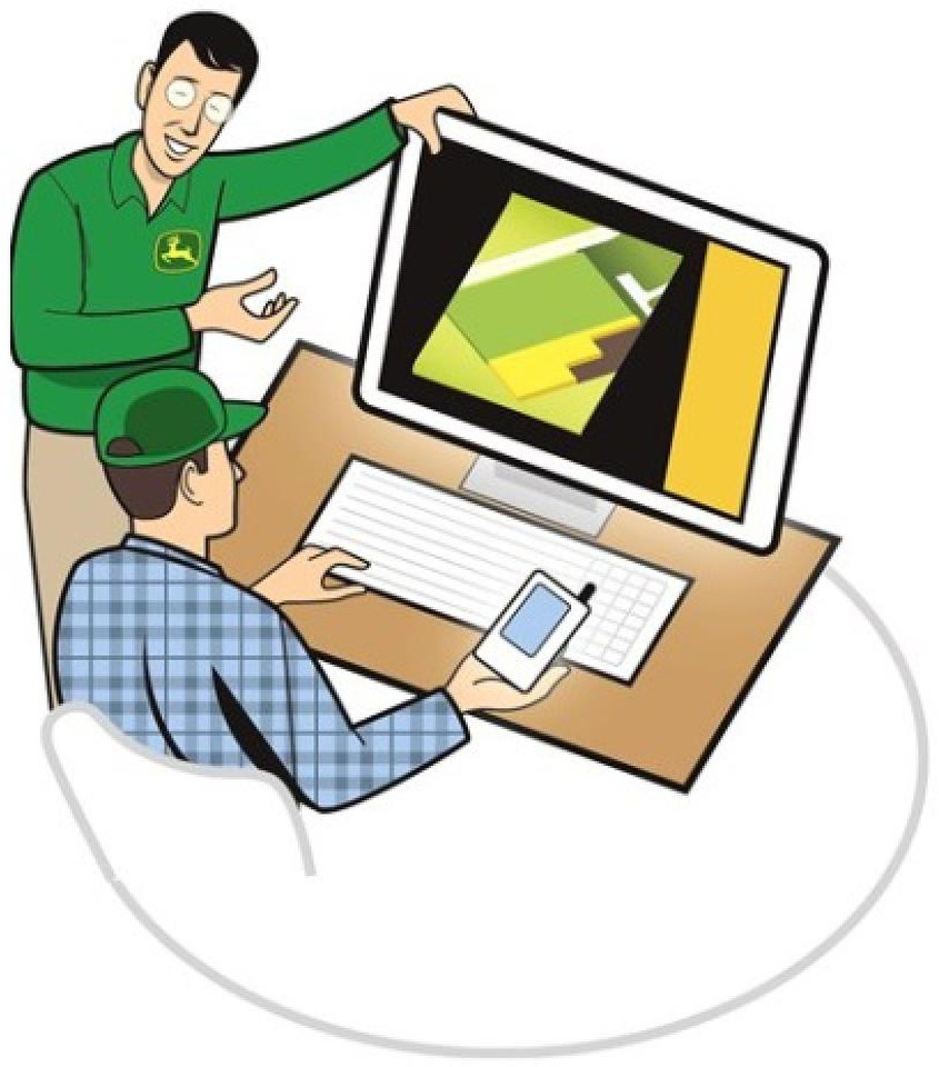 John Deere Inhaltsstoffe Mais - Navigationssystem för Lantbruksmaskiner: bild 1 John Deere Inhaltsstoffe Mais - Navigationssystem för Lantbruksmaskiner: bild 1