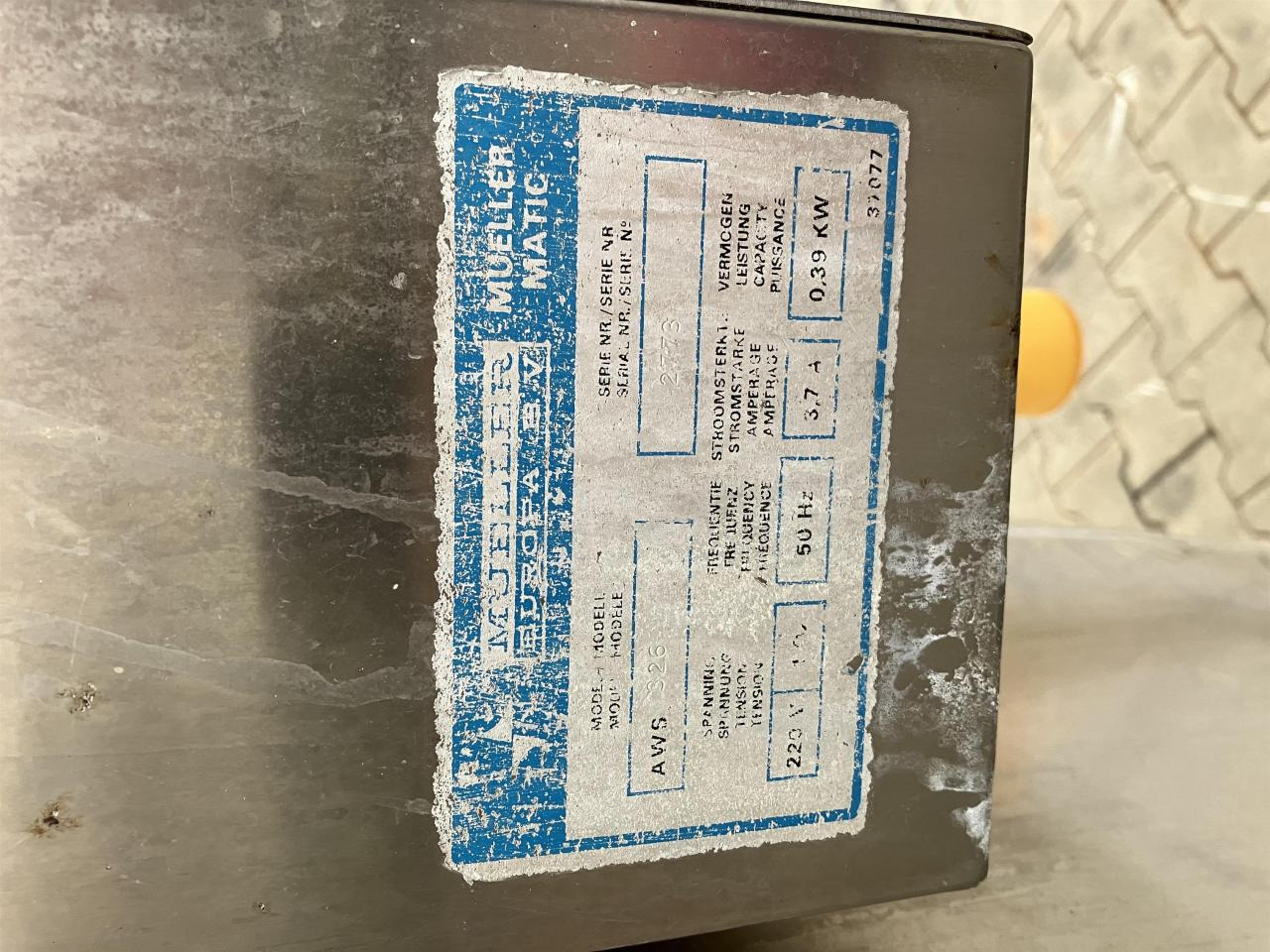 Müller O-700, ca. 3.000 Ltr. - Mjölkmaskin: bild 5 Müller O-700, ca. 3.000 Ltr. - Mjölkmaskin: bild 5