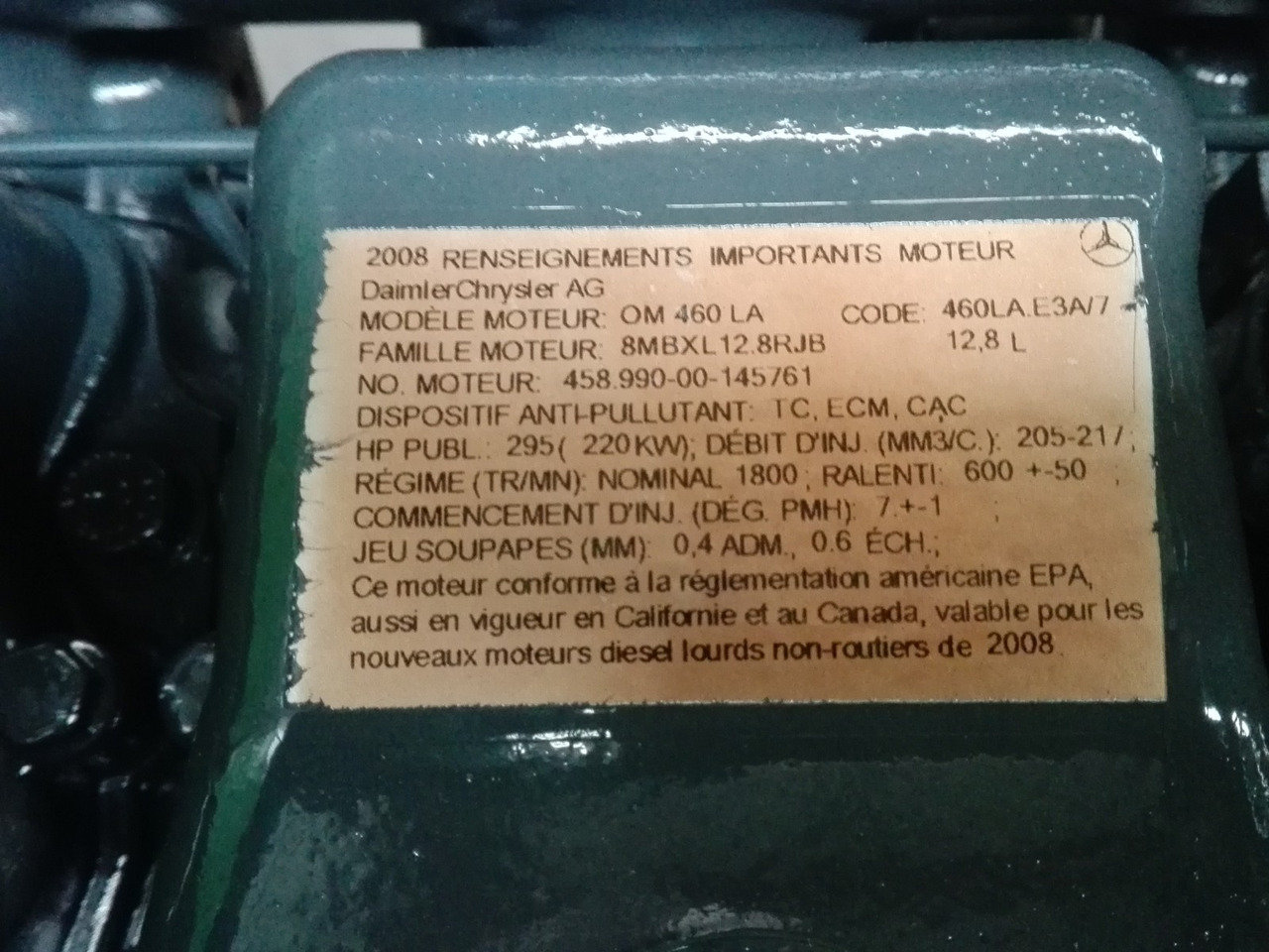Engine HITACHI ZW310 263J1-02002 - Motor för Byggmaskiner: bild 3 Engine HITACHI ZW310 263J1-02002 - Motor för Byggmaskiner: bild 3