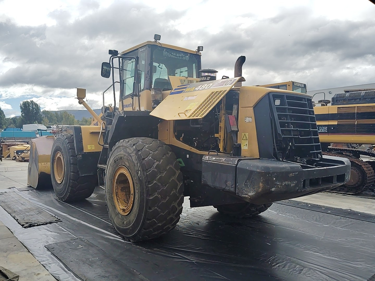 KOMATSU WA480-5H - Hjullastare: bild 3 KOMATSU WA480-5H - Hjullastare: bild 3