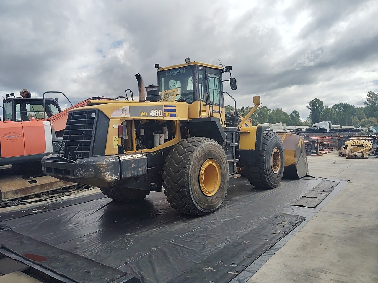 KOMATSU WA480-5H - Hjullastare: bild 4 KOMATSU WA480-5H - Hjullastare: bild 4