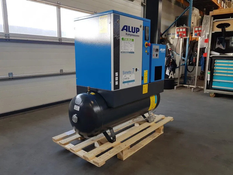 Alup Sonetto 7.5 + 200 Elektrische Schroefcompressor met ketel en droger 5.5 kW 750 L / min 10 Bar - Luftkompressor: bild 2 Alup Sonetto 7.5 + 200 Elektrische Schroefcompressor met ketel en droger 5.5 kW 750 L / min 10 Bar - Luftkompressor: bild 2