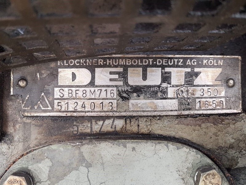 Deutz SBF8M716 Diesel motor 256 kW 350 PK Diesel engine - Motor för Byggmaskiner: bild 4 Deutz SBF8M716 Diesel motor 256 kW 350 PK Diesel engine - Motor för Byggmaskiner: bild 4