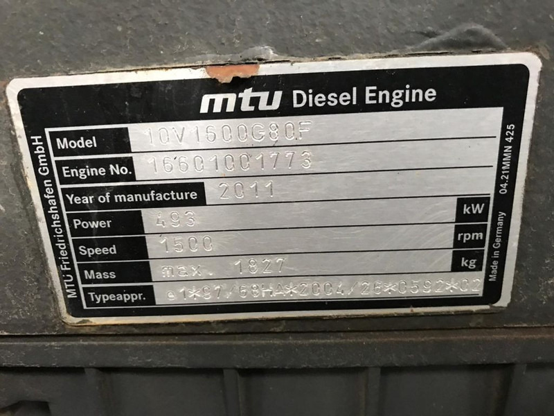 GESAN DTR 500 kVA Supersilent DTR 500 kVA MTU Leroy Somer 500 Supersilent generatorset - Elgenerator: bild 3 GESAN DTR 500 kVA Supersilent DTR 500 kVA MTU Leroy Somer 500 Supersilent generatorset - Elgenerator: bild 3