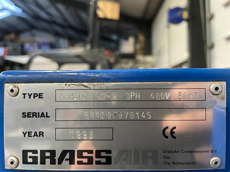 Grassair S88.10 Elektrische Schroefcompressor 4000L / min 10 Bar - Luftkompressor: bild 3 Grassair S88.10 Elektrische Schroefcompressor 4000L / min 10 Bar - Luftkompressor: bild 3