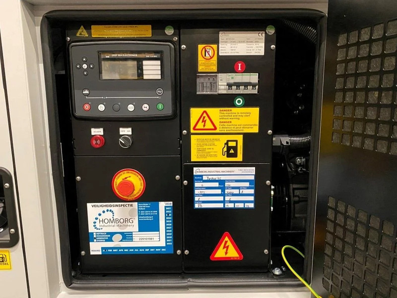 Himoinsa Yanmar Stamford 45 kVA Supersilent generatorset Nieuw ! - Elgenerator: bild 5 Himoinsa Yanmar Stamford 45 kVA Supersilent generatorset Nieuw ! - Elgenerator: bild 5