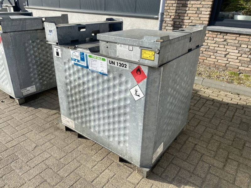 IBC Rietberg 1000 liter IBC Dieseltank Gegalvaniseerd - Lagringstank: bild 1 IBC Rietberg 1000 liter IBC Dieseltank Gegalvaniseerd - Lagringstank: bild 1