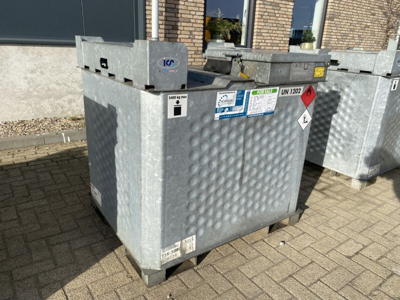 IBC Rietberg 1000 liter IBC Dieseltank Gegalvaniseerd - Lagringstank: bild 2 IBC Rietberg 1000 liter IBC Dieseltank Gegalvaniseerd - Lagringstank: bild 2