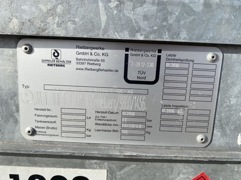IBC Rietberg 1000 liter IBC Dieseltank Gegalvaniseerd - Lagringstank: bild 3 IBC Rietberg 1000 liter IBC Dieseltank Gegalvaniseerd - Lagringstank: bild 3