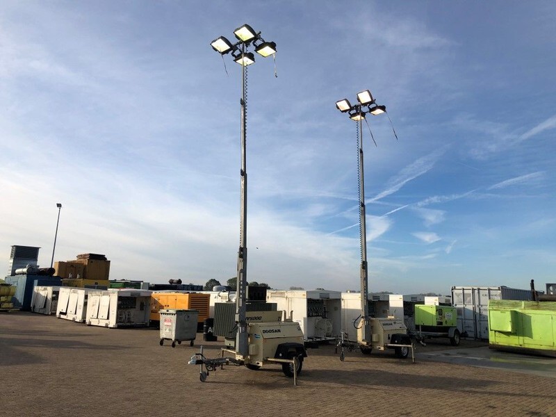 Ingersoll Rand Kubota LT6K 9 meter light tower generator - Belysningsmast: bild 5 Ingersoll Rand Kubota LT6K 9 meter light tower generator - Belysningsmast: bild 5