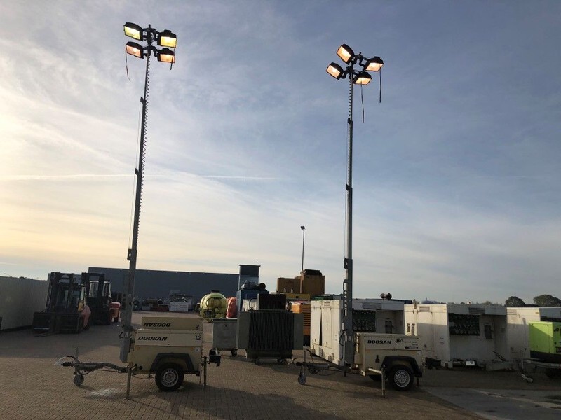 Ingersoll Rand Kubota LT6KA 9 meter light tower generator - Belysningsmast: bild 3 Ingersoll Rand Kubota LT6KA 9 meter light tower generator - Belysningsmast: bild 3