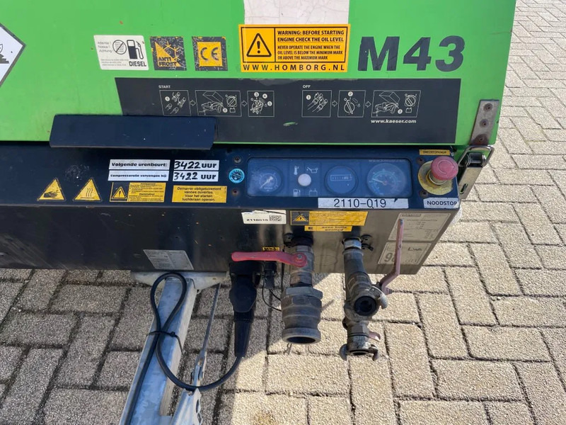 Kaeser M43 Kubota 4,2 m3 / min 7 Bar 30 kW Mobiele Silent Diesel Compressor - Luftkompressor: bild 3 Kaeser M43 Kubota 4,2 m3 / min 7 Bar 30 kW Mobiele Silent Diesel Compressor - Luftkompressor: bild 3