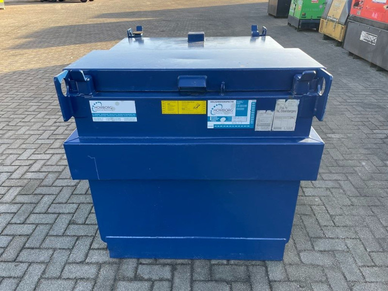 Kiwa IBC Steenbergen 750 liter Dieseltank met handpomp - Lagringstank: bild 2 Kiwa IBC Steenbergen 750 liter Dieseltank met handpomp - Lagringstank: bild 2