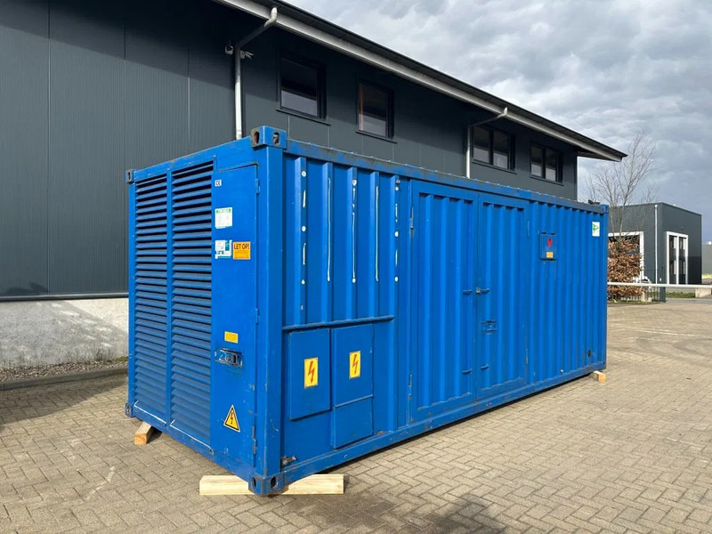 MTU 450 kVA Supersilent generatorset in 20 ft container aggregaat - Elgenerator: bild 1 MTU 450 kVA Supersilent generatorset in 20 ft container aggregaat - Elgenerator: bild 1