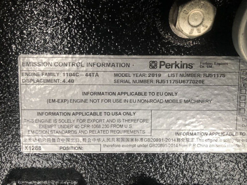 Ny Elgenerator Perkins 110 kVA Silent generatorset New !: bild 7 Ny Elgenerator Perkins 110 kVA Silent generatorset New !: bild 7