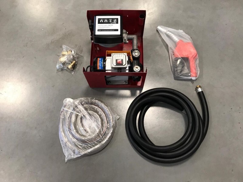 Pompset 230 Volt pompset brandstof pomp compleet met slang, teller en afgiftepistool ! - Verktyg/ Utrustning: bild 1 Pompset 230 Volt pompset brandstof pomp compleet met slang, teller en afgiftepistool ! - Verktyg/ Utrustning: bild 1