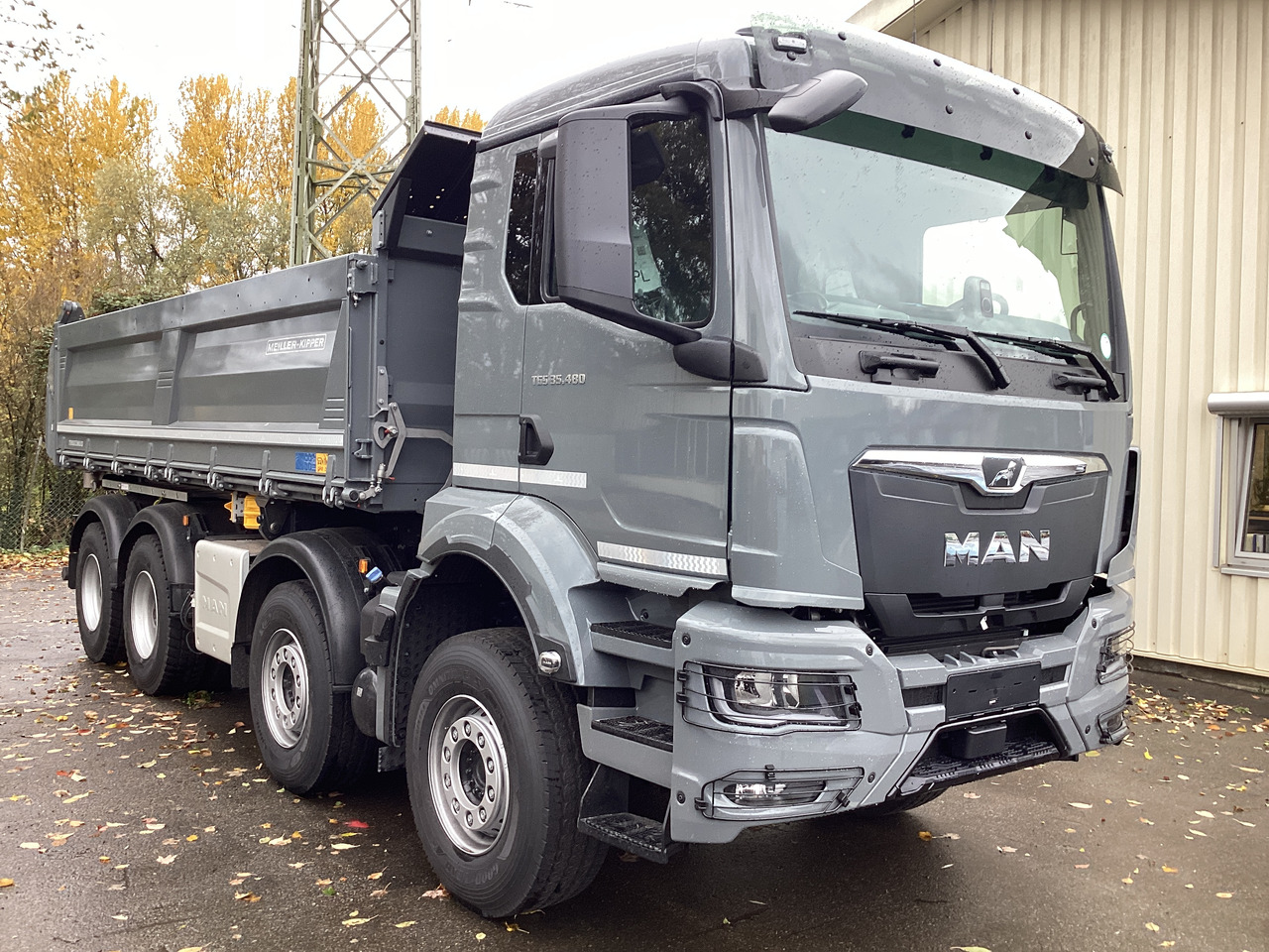 MAN TGS 35.480 8×4 BB - Tippbil lastbil: bild 2 MAN TGS 35.480 8×4 BB - Tippbil lastbil: bild 2