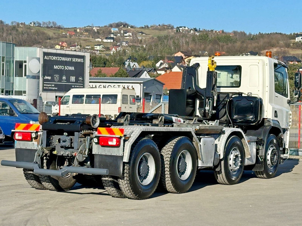 DAF CF 440 * HAKOWIEC * 8x4 * STAN BDB - Lastväxlare lastbil, Kranbil: bild 5 DAF CF 440 * HAKOWIEC * 8x4 * STAN BDB - Lastväxlare lastbil, Kranbil: bild 5