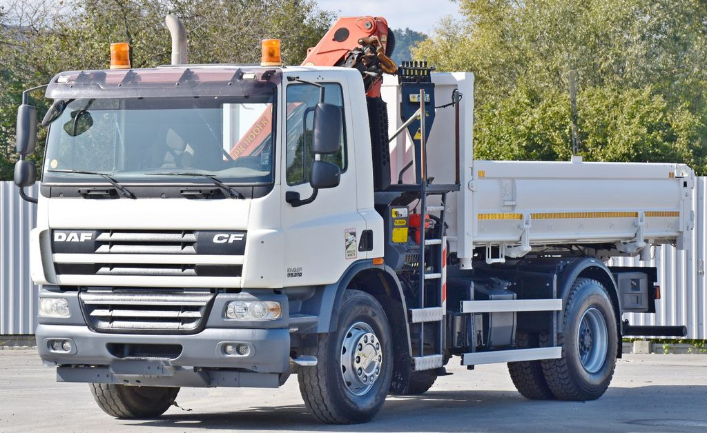 DAF CF 75.310 Kipper 4,30 m + KRAN * TOPZUSTAND DAF CF 75.310 Kipper 4,30 m + KRAN * TOPZUSTAND - Tippbil lastbil, Kranbil: bild 5 DAF CF 75.310 Kipper 4,30 m + KRAN * TOPZUSTAND DAF CF 75.310 Kipper 4,30 m + KRAN * TOPZUSTAND - Tippbil lastbil, Kranbil: bild 5