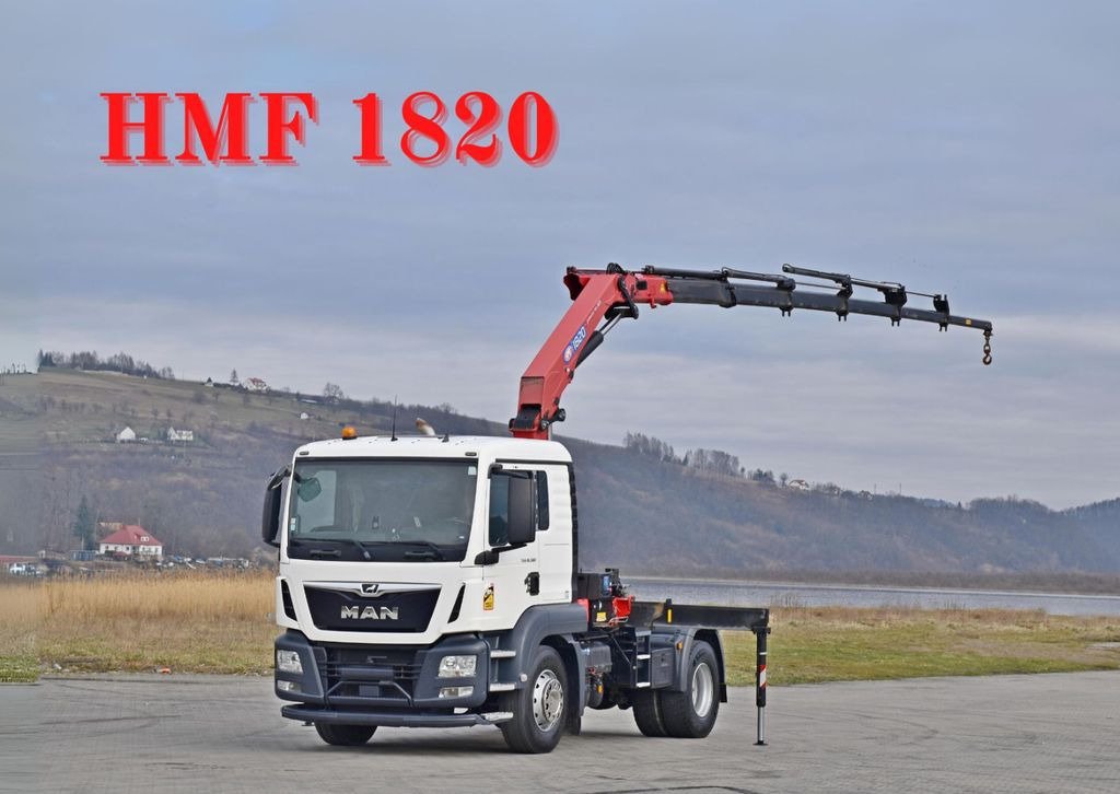 MAN TGS 18.500 Sattelzugmaschine + KRAN/FUNK MAN TGS 18.500 Sattelzugmaschine + KRAN/FUNK - Dragbil: bild 1 MAN TGS 18.500 Sattelzugmaschine + KRAN/FUNK MAN TGS 18.500 Sattelzugmaschine + KRAN/FUNK - Dragbil: bild 1