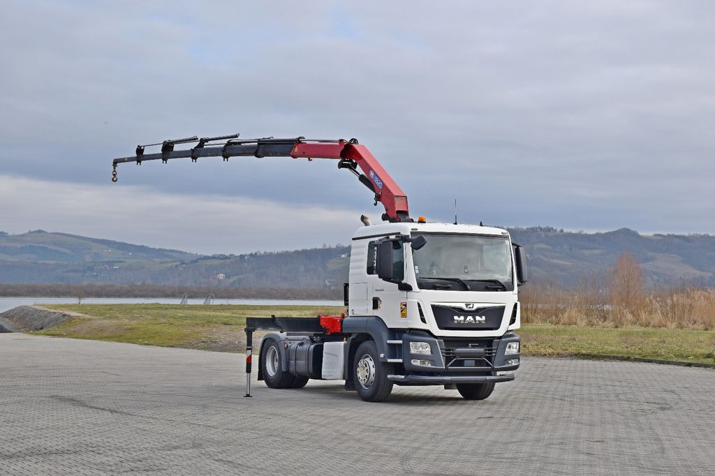 MAN TGS 18.500 Sattelzugmaschine + KRAN/FUNK MAN TGS 18.500 Sattelzugmaschine + KRAN/FUNK - Dragbil: bild 2 MAN TGS 18.500 Sattelzugmaschine + KRAN/FUNK MAN TGS 18.500 Sattelzugmaschine + KRAN/FUNK - Dragbil: bild 2