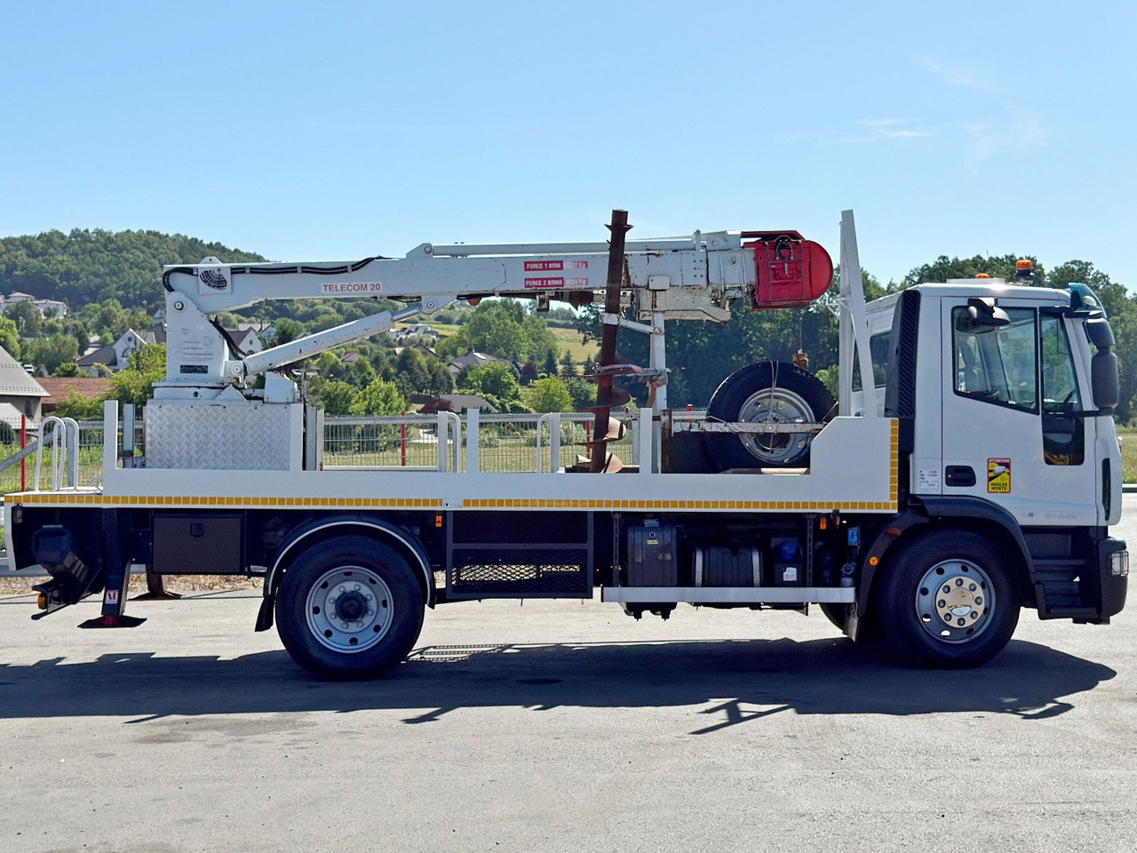 Iveco Eurocargo 120E22 * Bohrgerät auf LKW + FUNK *TOP - Lastbil, Kranbil: bild 5 Iveco Eurocargo 120E22 * Bohrgerät auf LKW + FUNK *TOP - Lastbil, Kranbil: bild 5