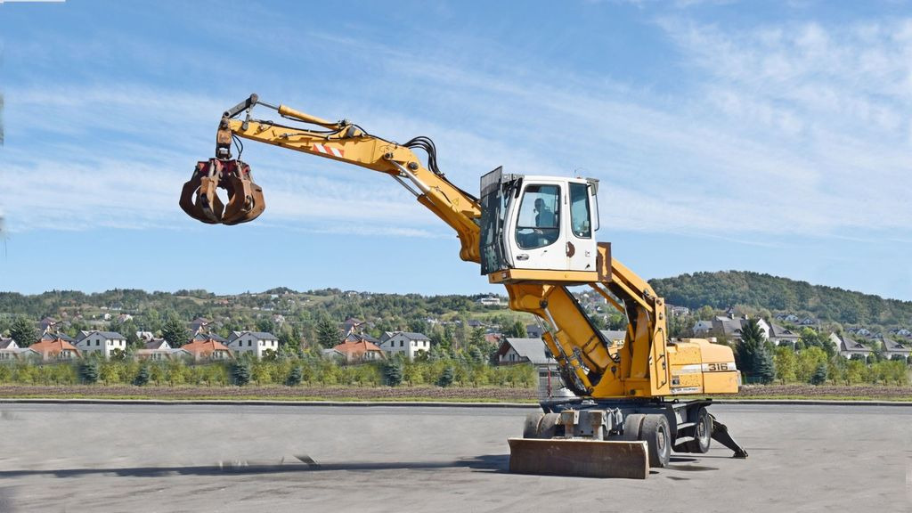 Liebherr PELLE A316 * Umschlagbagger * Topzustand!  - Grävmaskin på däck: bild 1 Liebherr PELLE A316 * Umschlagbagger * Topzustand!  - Grävmaskin på däck: bild 1