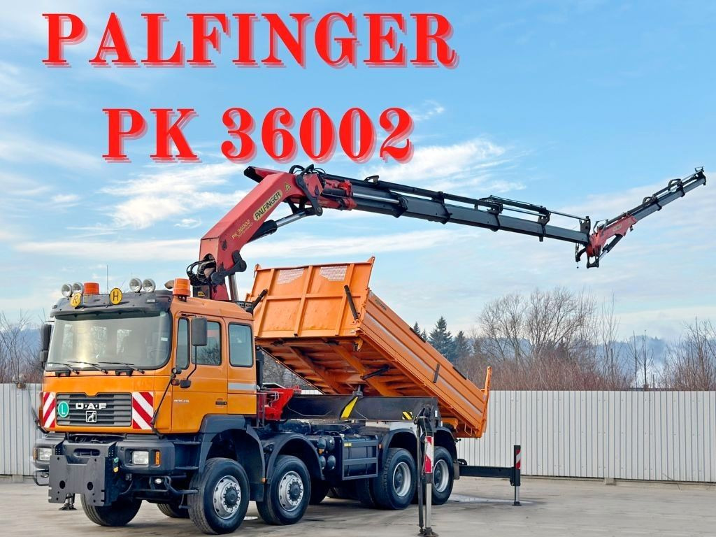 MAN 35.414 * PALFINGER PK 36002 +FUNK / 8x8 - Kranbil: bild 1 MAN 35.414 * PALFINGER PK 36002 +FUNK / 8x8 - Kranbil: bild 1