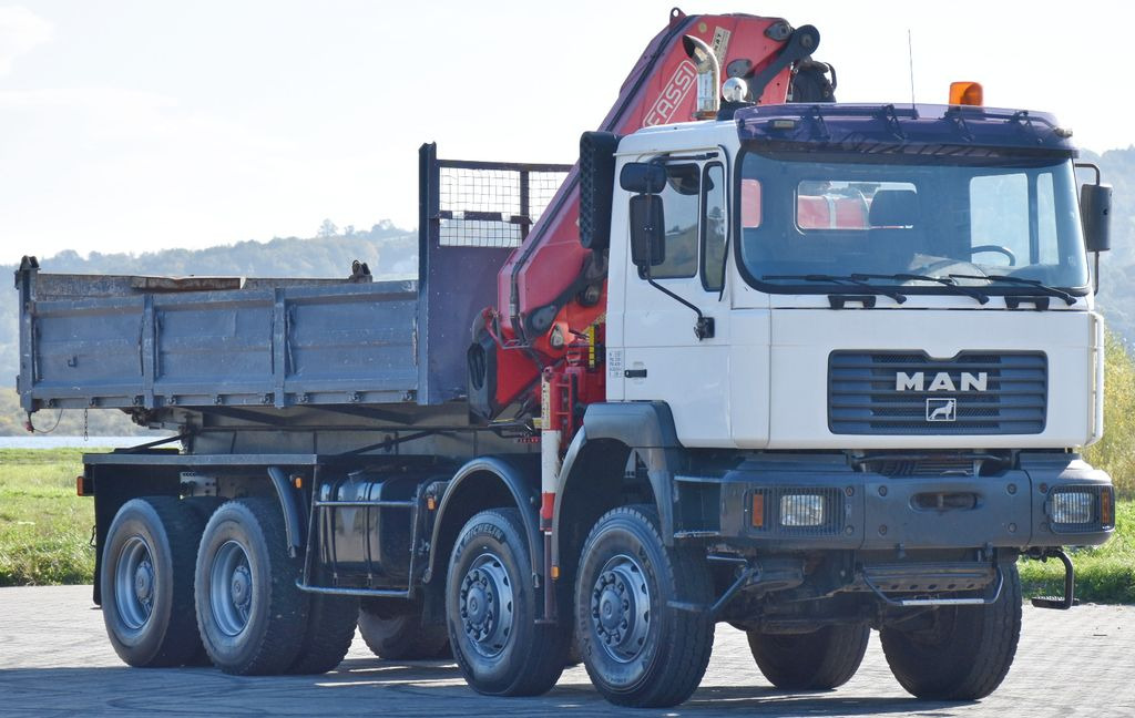 MAN 41.460 * KRAN * 8x8 ! TOPZUSTAND MAN 41.460 * KRAN * 8x8 ! TOPZUSTAND - Tippbil lastbil, Kranbil: bild 3 MAN 41.460 * KRAN * 8x8 ! TOPZUSTAND MAN 41.460 * KRAN * 8x8 ! TOPZUSTAND - Tippbil lastbil, Kranbil: bild 3