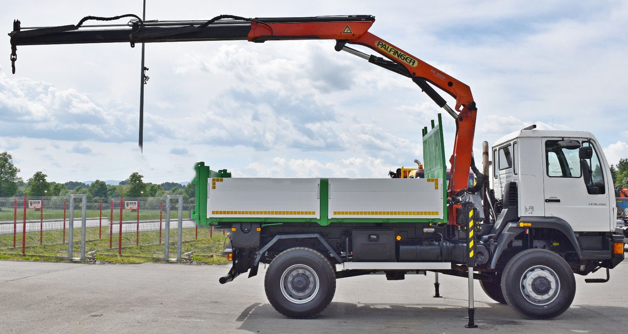 MAN LE 18.280 Kipper 3,70 m + PK 9501 /4x4 - Tippbil lastbil, Kranbil: bild 5 MAN LE 18.280 Kipper 3,70 m + PK 9501 /4x4 - Tippbil lastbil, Kranbil: bild 5