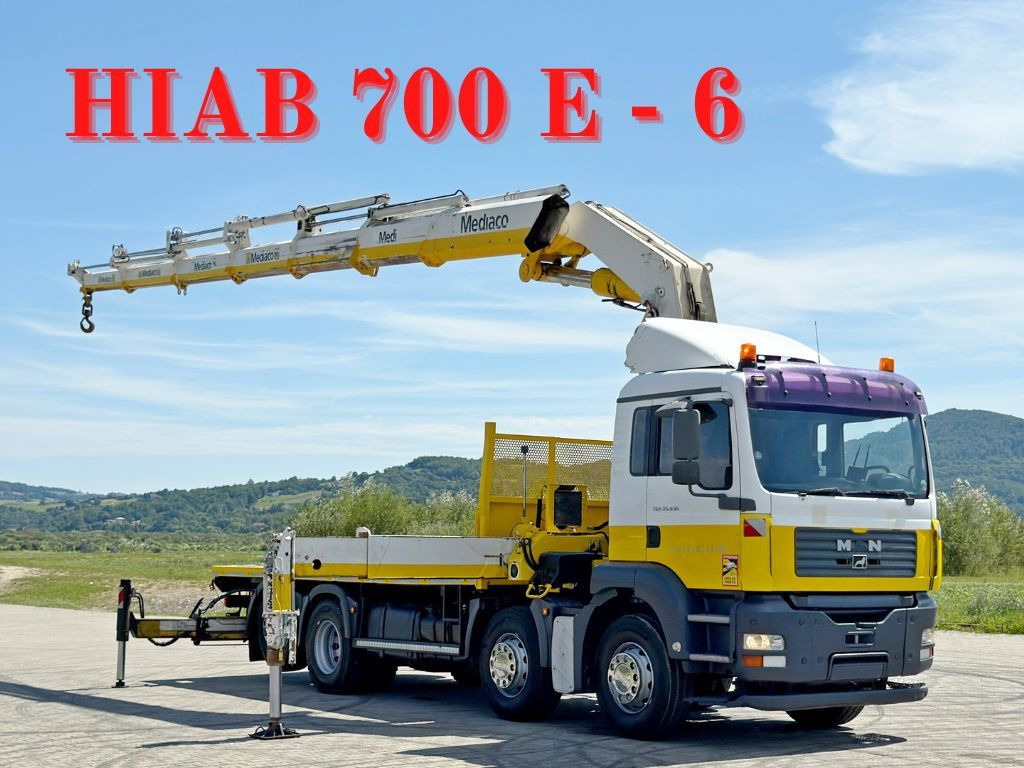 MAN TGA 35.430 * HIAB 700 E - 6 + FUNK* TOPZUSTAND - Kranbil: bild 1 MAN TGA 35.430 * HIAB 700 E - 6 + FUNK* TOPZUSTAND - Kranbil: bild 1