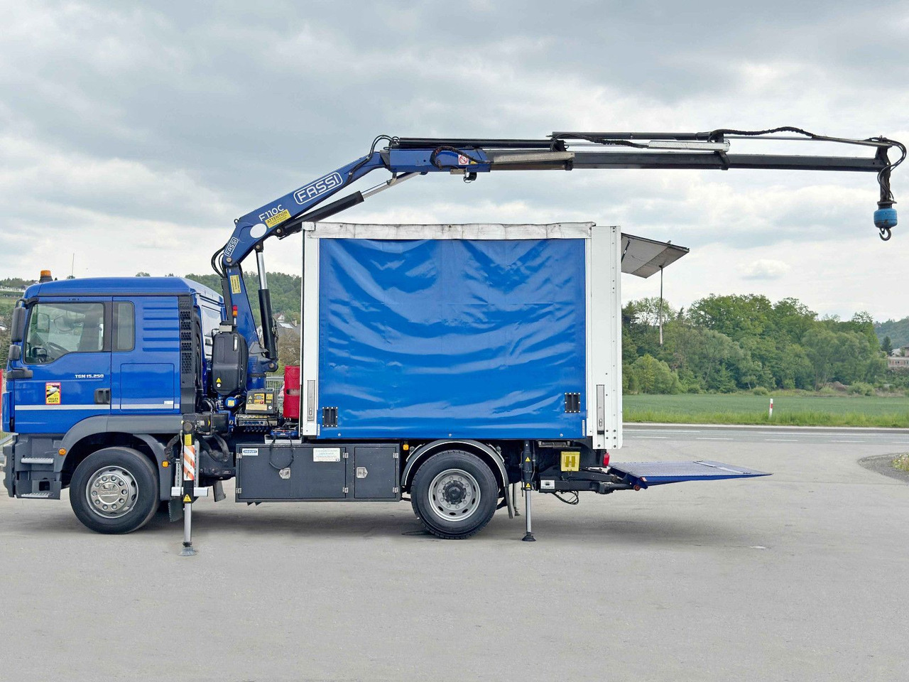 MAN TGM 15.250* FASSI F110A.0.23 * TOPZUSTAND - Kranbil: bild 5 MAN TGM 15.250* FASSI F110A.0.23 * TOPZUSTAND - Kranbil: bild 5