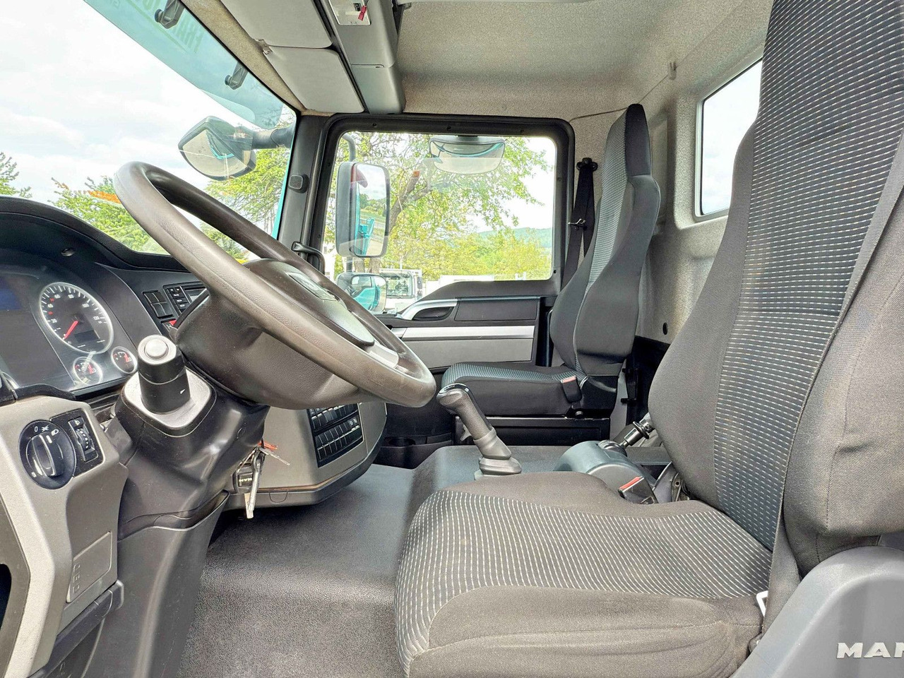 Tippbil lastbil, Kranbil MAN TGM 15.340 * Kipper 4,60 m * TOPZUSTAND: bild 9