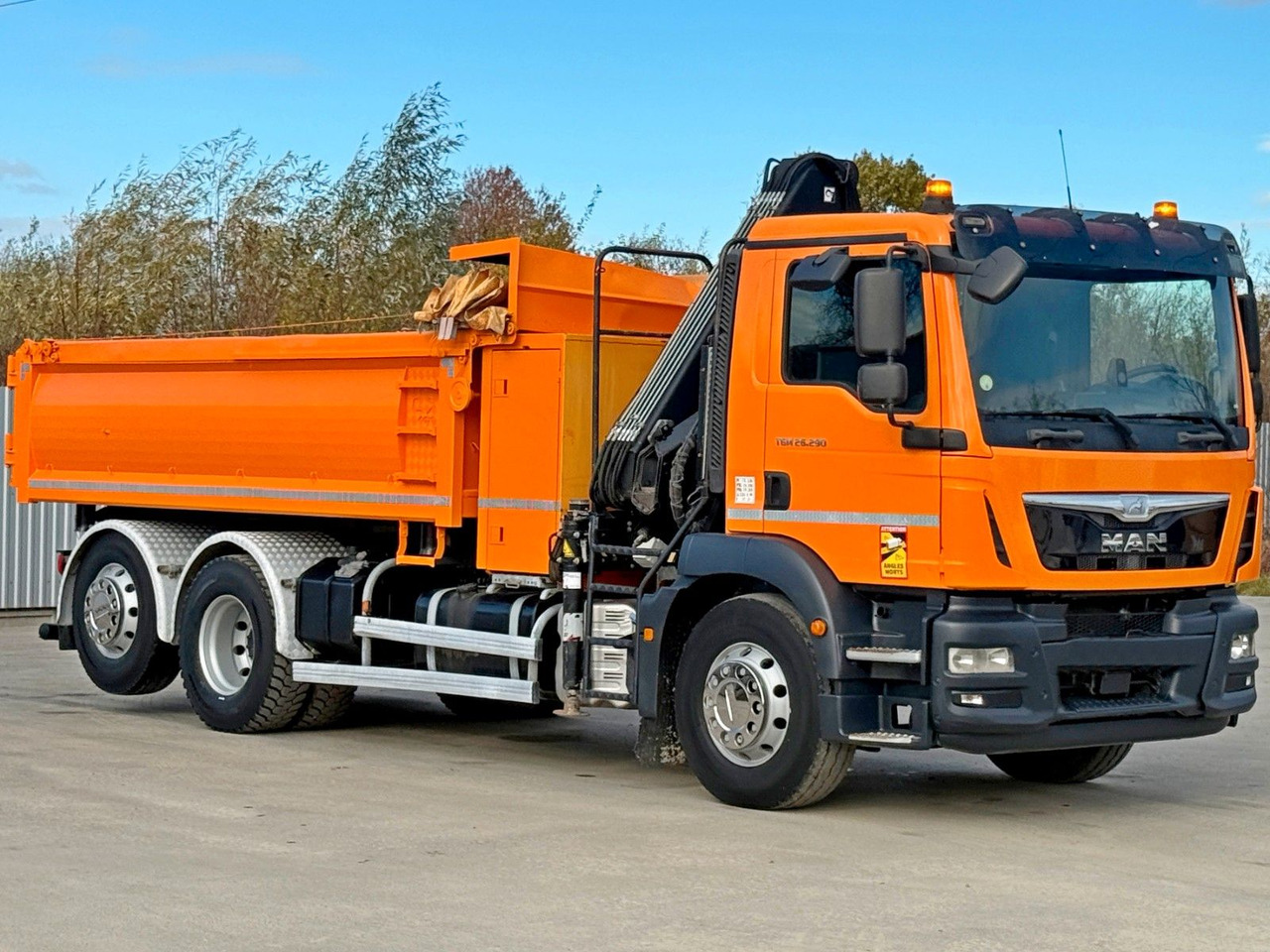 MAN TGM 26.290* KIPPER 4,60m*HIAB 111 B-3 HIDUO/FUNK - Tippbil lastbil, Kranbil: bild 3 MAN TGM 26.290* KIPPER 4,60m*HIAB 111 B-3 HIDUO/FUNK - Tippbil lastbil, Kranbil: bild 3