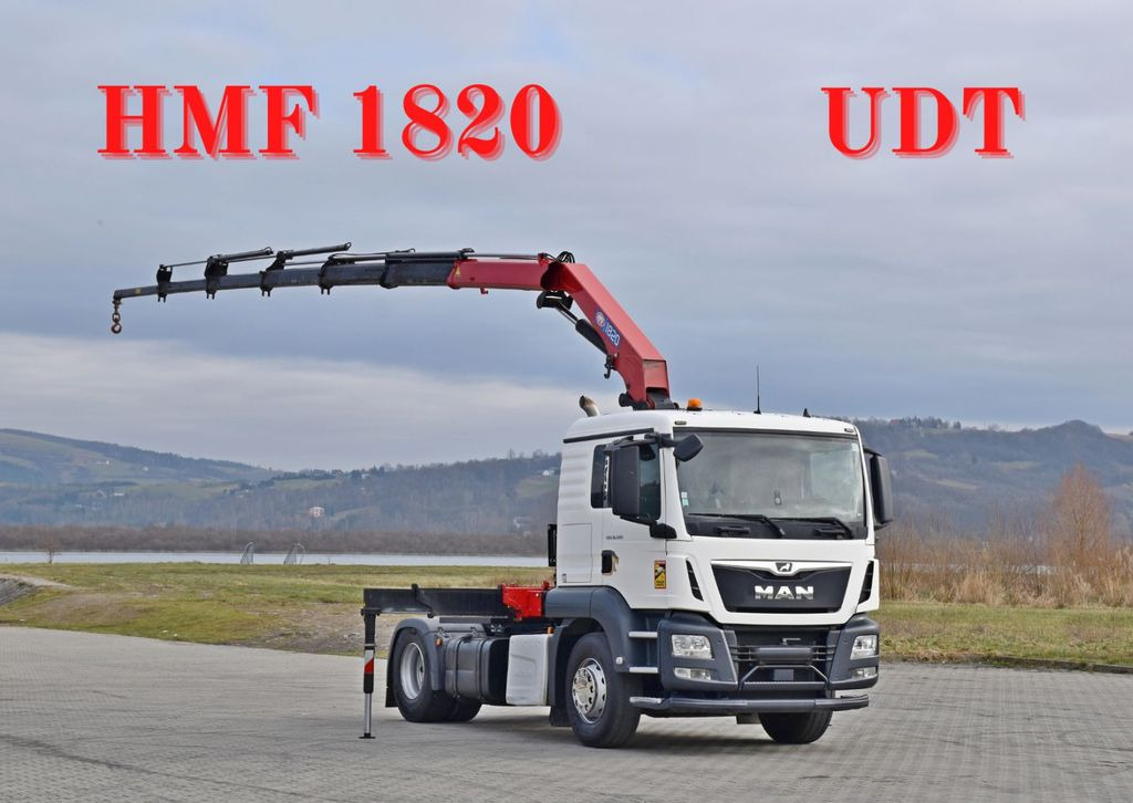 MAN TGS 18.500 Sattelzugmaschine + KRAN /FUNK  - Kranbil: bild 1 MAN TGS 18.500 Sattelzugmaschine + KRAN /FUNK  - Kranbil: bild 1
