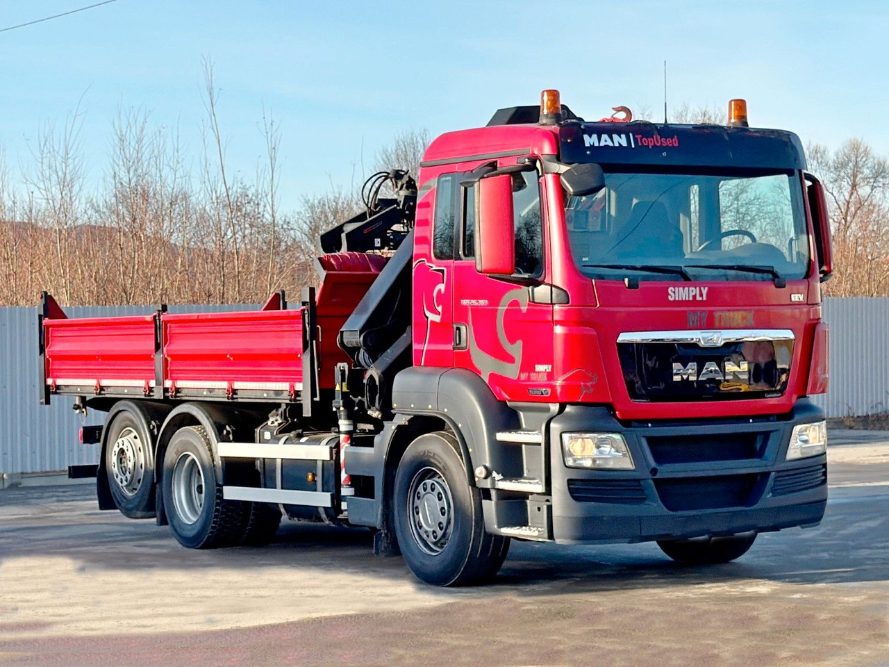 MAN TGS 26.360 Kipper 5,15m*HMF 1420 K2 + FUNK/6x2 - Kranbil: bild 3 MAN TGS 26.360 Kipper 5,15m*HMF 1420 K2 + FUNK/6x2 - Kranbil: bild 3