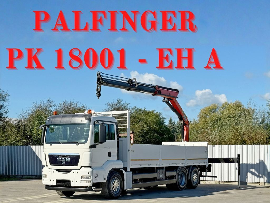 MAN TGS 26.440* PK 18001 - EH A + FUNK* TOPZUSTAND MAN TGS 26.440* PK 18001 - EH A + FUNK* TOPZUSTAND - Kranbil, Flakbil: bild 1 MAN TGS 26.440* PK 18001 - EH A + FUNK* TOPZUSTAND MAN TGS 26.440* PK 18001 - EH A + FUNK* TOPZUSTAND - Kranbil, Flakbil: bild 1
