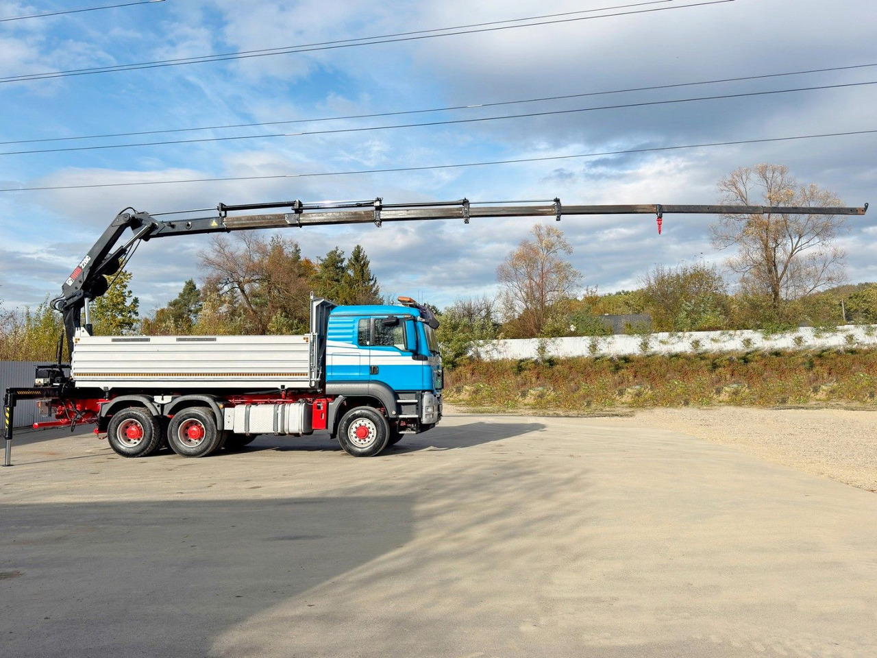 MAN TGS 26.480 * HIAB 220 - C5 + FUNK / 6x6 - Kranbil: bild 5 MAN TGS 26.480 * HIAB 220 - C5 + FUNK / 6x6 - Kranbil: bild 5