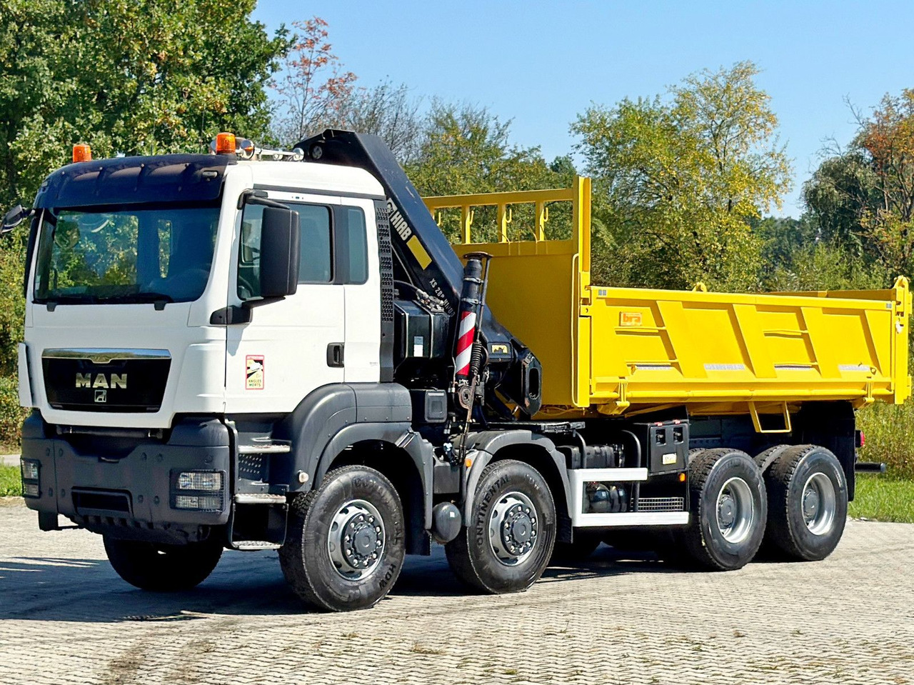MAN TGS 32.510 * HIAB 288 EP - 5HIDUO/ FUNK * 8x8 - Tippbil lastbil, Kranbil: bild 5 MAN TGS 32.510 * HIAB 288 EP - 5HIDUO/ FUNK * 8x8 - Tippbil lastbil, Kranbil: bild 5